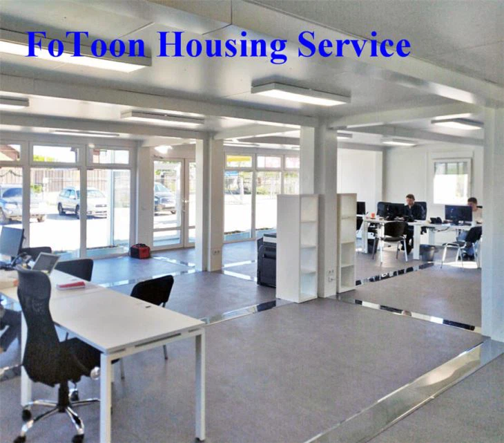 Modular Office Cabin With Glass Walls Modular Office Cabin With Glass Walls