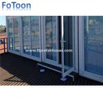 Modulaire kantoorcabine met glazen wanden