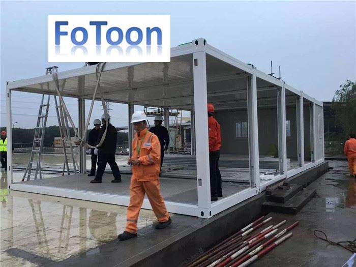 Betaalbaar portaalframe en Sanwich-paneel voor prefabricage van kantoorgebouwen